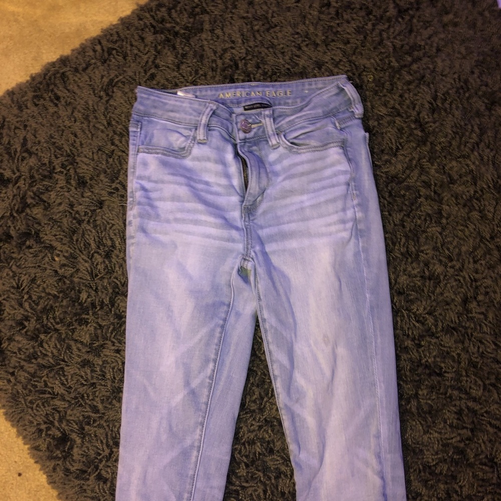 American eagle high waisted skinny jeans